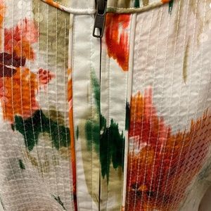 Chico's Size 1 Zippered Sequins, Lined Jacket